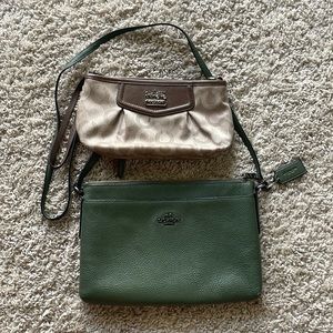 *TWO FOR ONE* Coach Wristlet & Coach Crossbody